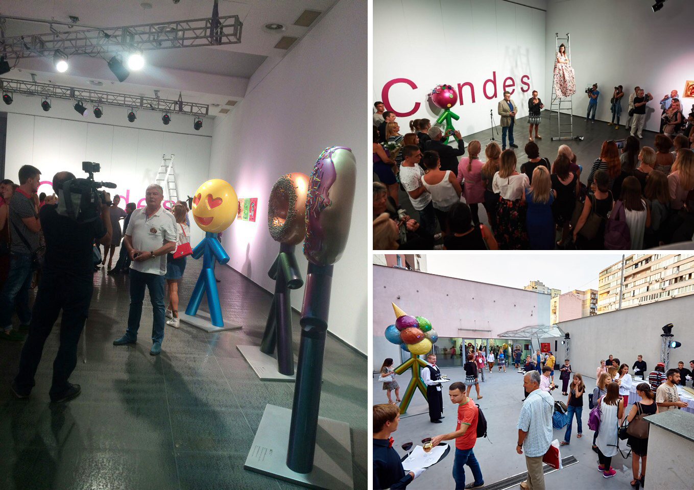 exhibition of contemporary artist, designer Lina Condes